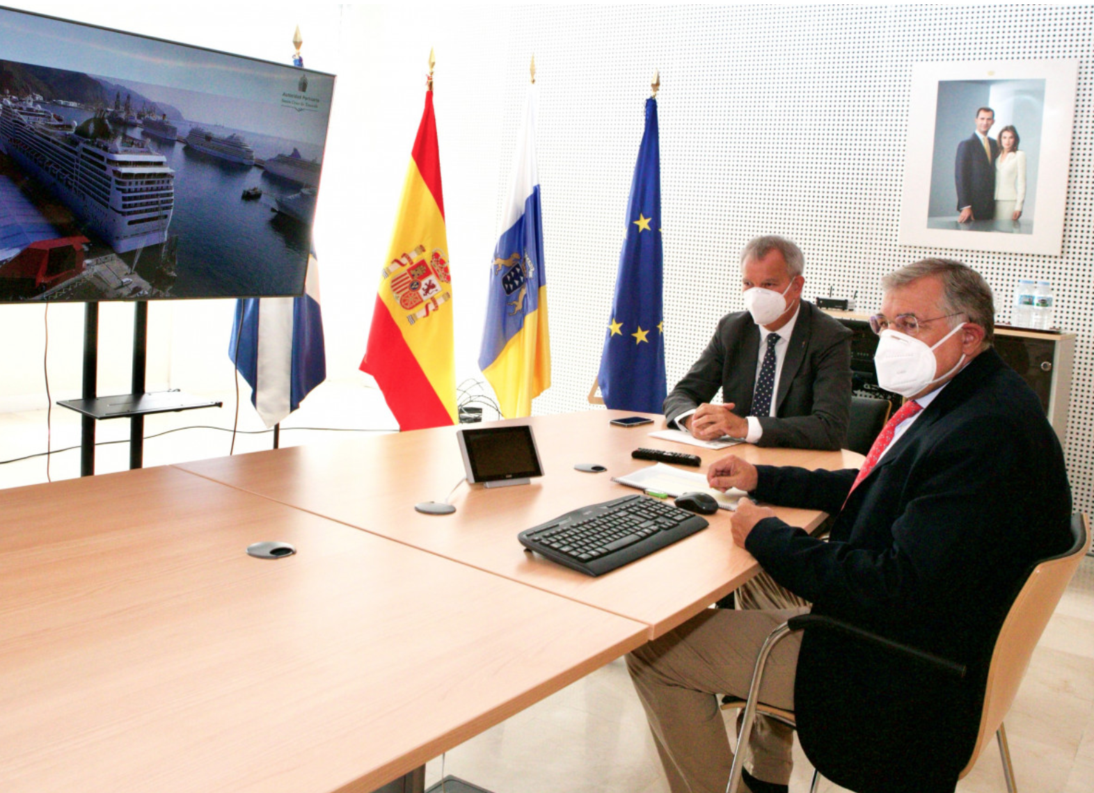 El Puerto de Tenerife presenta actuaciones al mecanismo Next Generation UE por valor de 465 millones